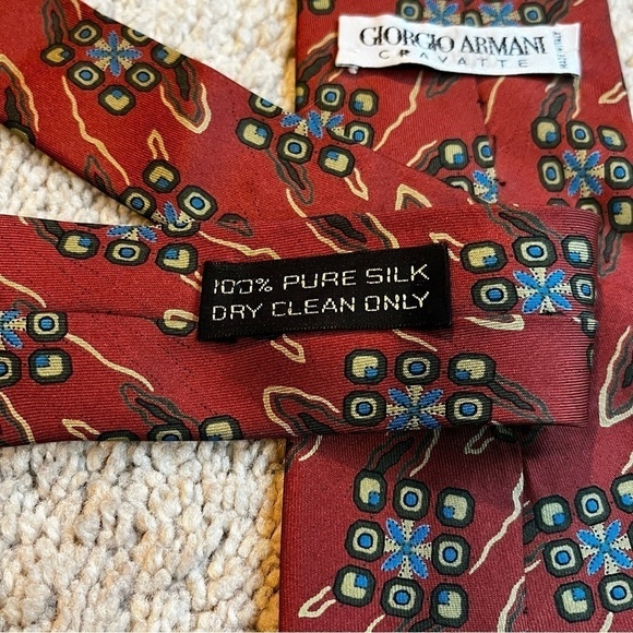Vintage Giorgio Armani Silk Tie - Picture 5 of 7